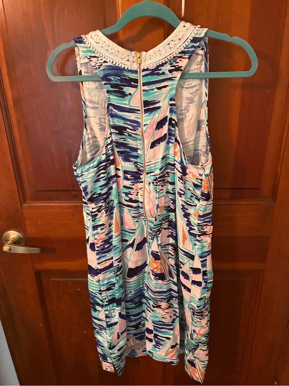 Lilly Pulitzer Carlotta Stretch Shift Pier Pressure Dress - Picture 2 of 3